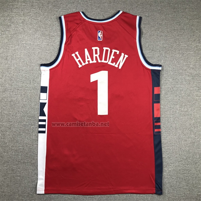 Camiseta Los Angeles Clippers James Harden #2 Statement 2024-25 Rojo